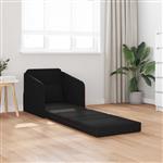 vidaXL Vouwsofa Bed Zwart 65 x 80 x 83 cm Stof