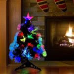 vidaXL Kunstkerstboom met 50 LED met standaard Groen 64 cm PVC
