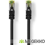 Nedis CAT7 Netwerkkabel S/FTP RJ45 Male RJ45 Male 20 m Snagless Rond Zwart
