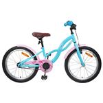 vidaXL Kinderfiets 20 Inch voor 6-11 jaar oud Lichtblauw