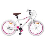 vidaXL Kinderfiets 20 Inch voor 6-11 jaar oud Wit