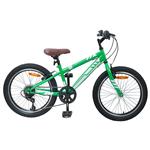 vidaXL Mountainbike 24 Inch 6-Speed voor 8-12 jaar oud Groen