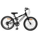 vidaXL Mountainbike 24 Inch 6-Speed voor 8-12 jaar oud Zwart