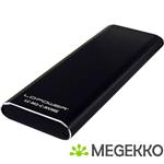 LC-Power LC-M2-C-NVME behuizing voor opslagstations M.2 SDD-behuizing Zwart