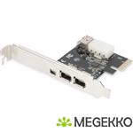Digitus Intern IEEE 1394/Firewire interfacekaart/-adapter