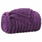 vidaXL Kleden 6 pcs Paars 200 x 150 cm Fleece