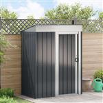 vidaXL Tuinhuisjes Antraciet 137 x 81 x 180 cm Metaal