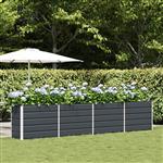 vidaXL Plantenbak Antraciet 480 x 50 x 45 cm Gegalvaniseerd staal