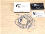 Crystal Cable Portable Double Duet headphone cable - 3.5mm TRS - 2x MMCX - 1,2 metre