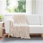 vidaXL Kleden 6 stuks Beige 150 x 130 cm Fleece