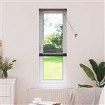 vidaXL Venetiaanse Jaloezieën Zwart 175 x 45 cm Aluminium