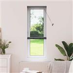 vidaXL Venetiaanse Jaloezieën Donkergrijs 175 x 45 cm Aluminium