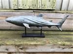 Beeld Haai - polystone - decoratief