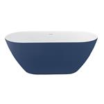 Vrijstaand Bad Best Design Friday Bicolor 178x78x60 cm Blauw / Wit