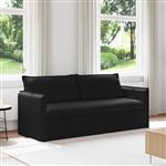 vidaXL Bank 180cm Zwart Metaal