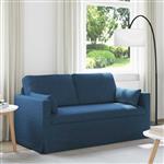 vidaXL Bank 140cm Blauw Metaal