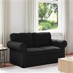 vidaXL Bank 120cm Zwart Metaal