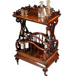 Canterbury voor bladmuziek maar ook als dranktafeltje een uitkomst ca 1865 (No.361880)