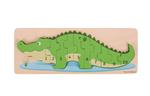 Krokodil getallen puzzel