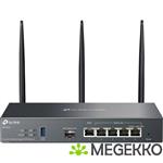 TP-Link ER706W draadloze router Gigabit Ethernet Dual-band (2.4 GHz / 5 GHz) Zwart