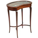 Victoriaans niervormig juwelentafeltje mahoniehout ca 1875  (No.361845)