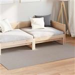 vidaXL Vloerkleden Rechthoekig Crème en Taupe 230 x 160 cm