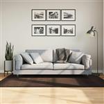 vidaXL Vloerkleden Rechthoekig HUARTE Bruin 170 x 120 cm