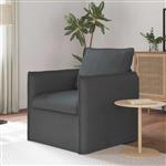 vidaXL Bank Donkergrijs 75 x 82 x 85 cm Stof