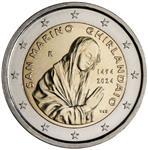 San Marino 2 Euro 2024 'Ghirlandaio' UNC