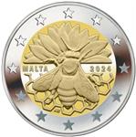 Malta 2 Euro 2024 'Honingbij' UNC