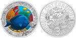 Oostenrijk 3 Euro 2024 Blauwe Doktersvis