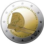 Slovenië 2 Euro 2024 Proof 'Universiteitesbibliotheek'