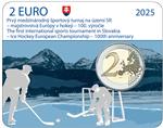 Slowakije 2 Euro 2025 'IJshockey' Coincard