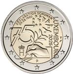 Luxemburg 2 Euro 2025 '75 Jaar Schumanverklaring' UNC