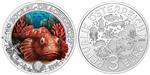 Oostenrijk 3 Euro 2025 'Steenvis'
