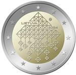 Litouwen 2 Euro 2024 'Stro Rijgen'