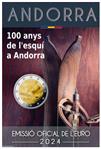 Andorra 2 Euro 2024 '100 Jaar Skiën in Andorra'