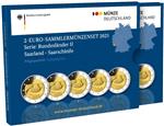 Duitsland 2 Euro 2025 'Saarland' Proof