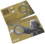 Griekenland 2 Euro 2025 'Mikis Theodorakis' Coincard