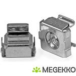 StarTech.com 50 Stuks M5 Plaatmoeren voor Serverracks