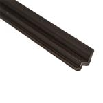 Tafelbladrail Kunststof Bruin 50cm