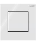Bedieningsplaat Geberit Type 01 Pneumatisch Sqaure Alpien Wit