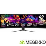 MSI MPG 491CQPX QD-OLED 49  Dual Quad HD 240Hz Curved Gaming Monitor