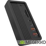 ICY BOX IB-DK4072M-CU31 USB 3.2 Gen 2 (3.1 Gen 1) Type-C Zwart