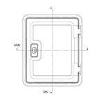 Dometic Serviceluik SK4 100x30.5cm Wit
