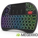 Rii X8 RGB toetsenbord Draadloos Zwart