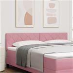 vidaXL Hoofdbord Roze 180 cm Fluweel
