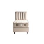 Opberg Boxspring Gold 90x200 Goud