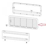 Dometic LS200 Luchtafvoerrooster Bodem Fiat Bianco
