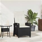 vidaXL Recliner Tuinstoelen 56 x 60 x 112 cm staal